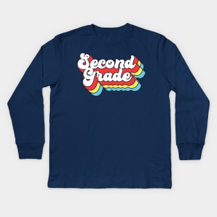 Second Grade Kids Long Sleeve T-Shirt